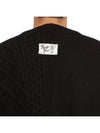 Braided Cardigan Black - FAMILY FIRST - BALAAN 8