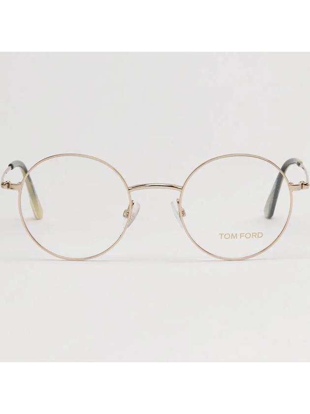 Eyewear Round Eyeglasses Gold - TOM FORD - BALAAN 6