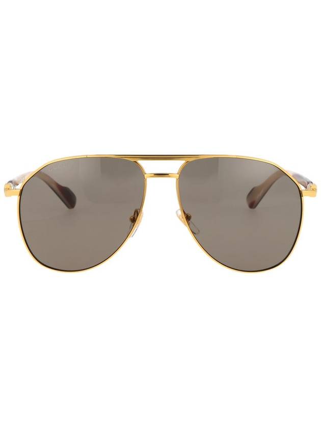 Tinted Pilot Frame Sunglasses GG1220S - GUCCI - BALAAN 2