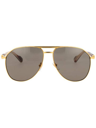 Tinted Pilot Frame Sunglasses GG1220S - GUCCI - BALAAN 2