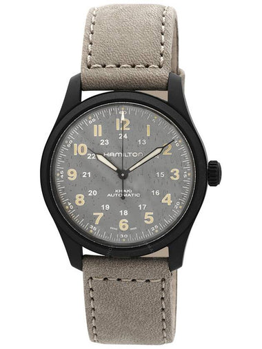 Hamilton Khaki Field Automatic Grey Dial Men's Watch H70215880 - HAMILTON - BALAAN 1