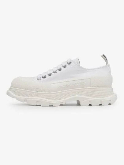 Tread Slick Platform Low Top Sneakers White - ALEXANDER MCQUEEN - BALAAN 2