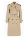 Gabardine Trench Coat Beige - BURBERRY - BALAAN 3