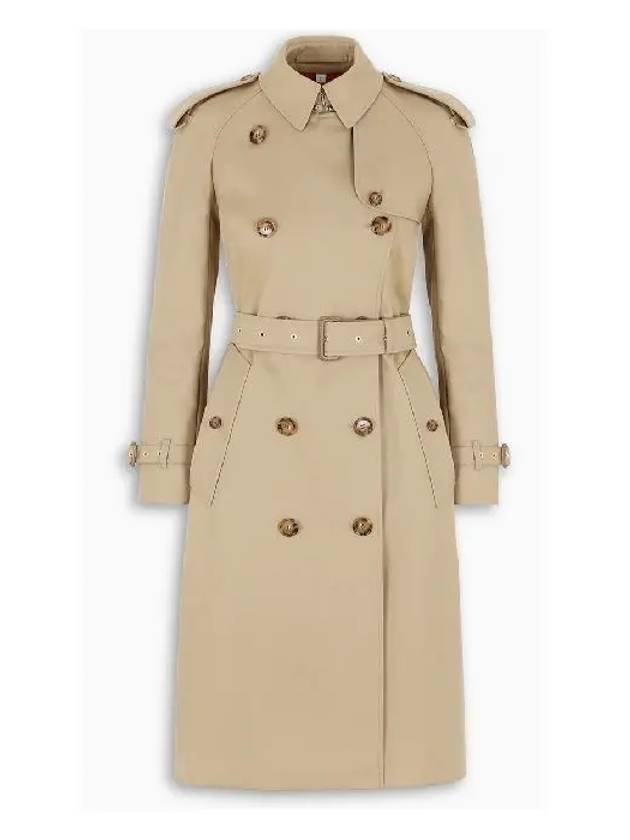 Gabardine Trench Coat Beige - BURBERRY - BALAAN 3