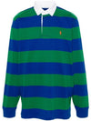 Striped PK T shirt Green Royal - POLO RALPH LAUREN - BALAAN 2