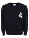 Evans Logo Crew Neck Knit Top Naver - ISABEL MARANT - BALAAN 2