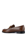 Granville CD Logo Leather Loafers Middle Brown - DIOR - BALAAN 4