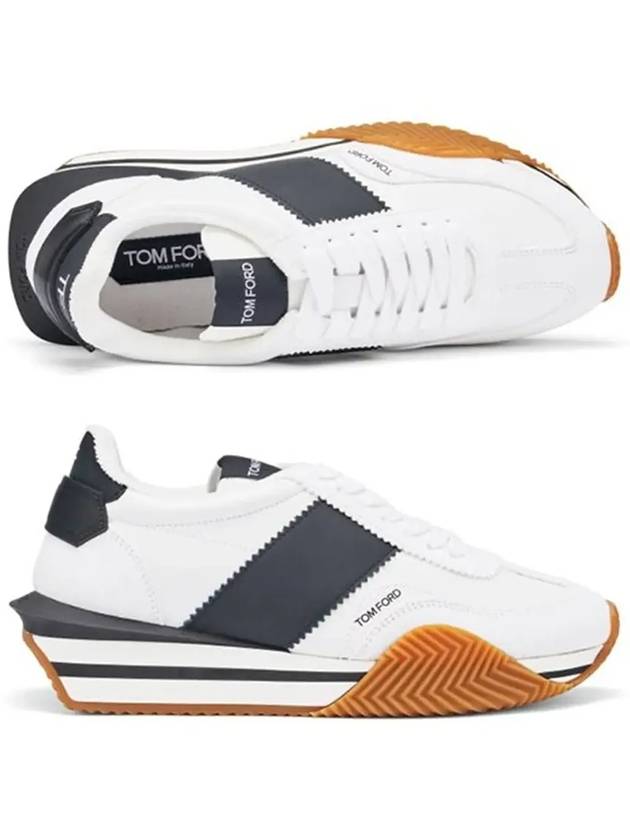 James Low Top Sneakers White - TOM FORD - BALAAN 6