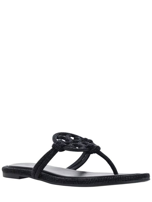 Miller fave knotted flip flops black - TORY BURCH - BALAAN 3