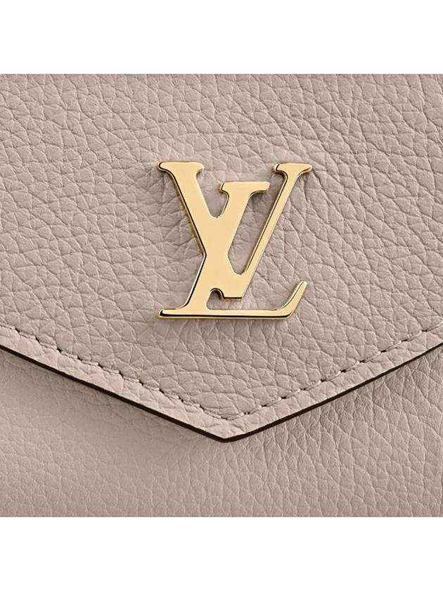 Lock Mini Half Wallet Grey - LOUIS VUITTON - BALAAN 7