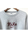 Crew neck gray sweatshirt DZ4626063 WOMENS L Asian fit - NIKE - BALAAN 3