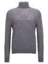 Roll-Neck Turtleneck Grey - JIL SANDER - BALAAN 2