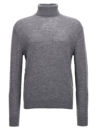 Roll-Neck Turtleneck Grey - JIL SANDER - BALAAN 2