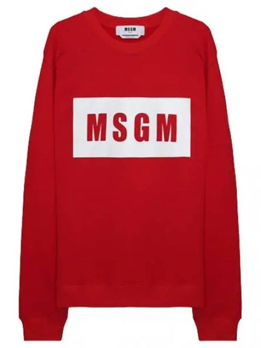 box logo sweatshirt men - MSGM - BALAAN 1