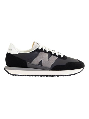 237v1 Low Top Sneakers Grey Black - NEW BALANCE - BALAAN 1