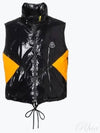 Chelsea Down Vest Orange Black - MONCLER - BALAAN 2