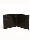 Mini skull pattern two way bifold wallet black - ALEXANDER MCQUEEN - BALAAN 4