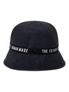 Paper Bucket Hat Navy HM27GD154 - HUMAN MADE - BALAAN 5