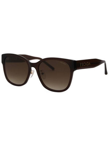 Escada SES D69G 0B36 officially imported round horn rimmed oversized women s luxury sunglasses - ESCADA - BALAAN 1