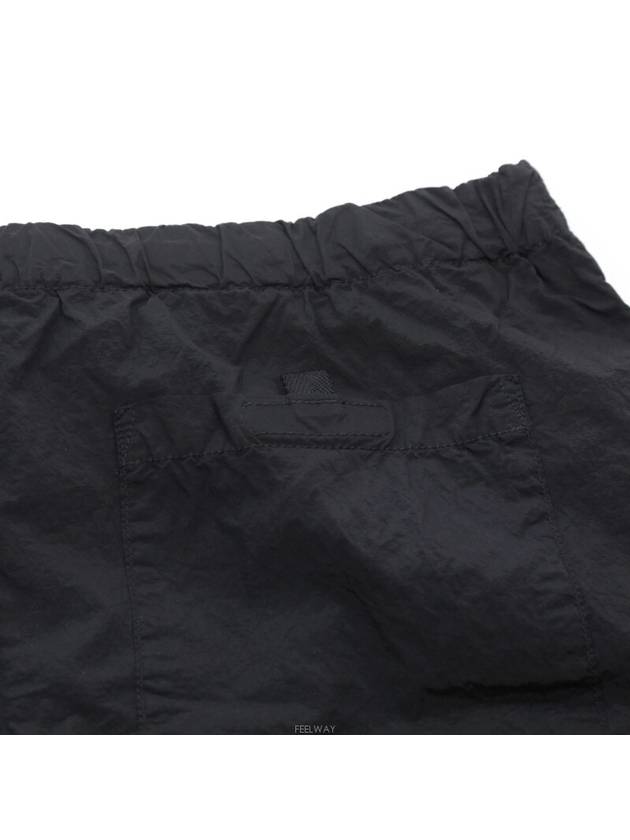 Men s Daejeon Used Luxury Goods 8015B0643 Nylon Metal Swim Pants Black M - STONE ISLAND - BALAAN 6