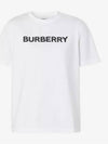 Logo Print Cotton Short Sleeve T-Shirt White - BURBERRY - BALAAN 2