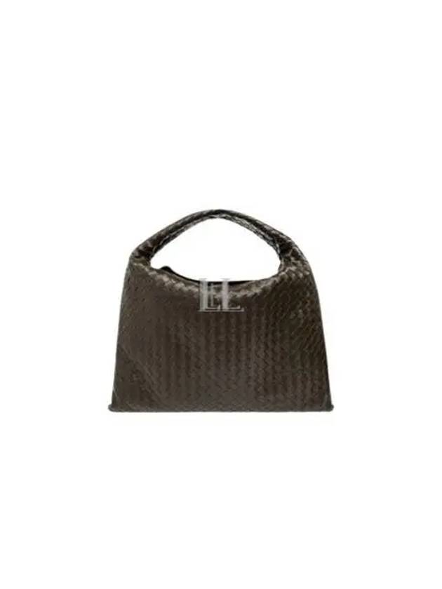 Intrecciato Large Shoulder Bag Khaki - BOTTEGA VENETA - BALAAN 2