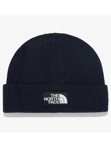 The North Face NE3BQ52C Big Logo Beanie NAVY - THE NORTH FACE - BALAAN 1