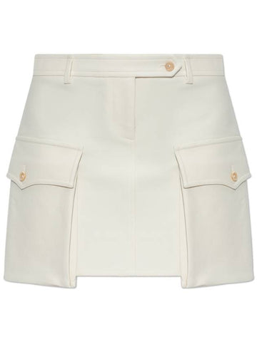 Tom Ford Cargo Skirt, Women's, Cream - TOM FORD - BALAAN 1