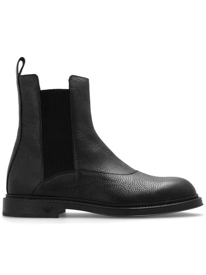 Grain Leather Ankle Boots X4M389XF583 - EMPORIO ARMANI - BALAAN 2