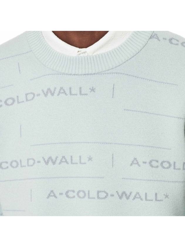 Men's Jacquard Knit Sweater ACWMK031 17101962 - A-COLD-WALL - BALAAN 4