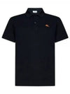 Cotton Polo Shirt Black - ETRO - BALAAN 2