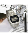 Men's Vintage Square Metal Electronic Wrist Watch - CASIO - BALAAN 1