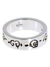 Ghost 6mm Ring Silver - GUCCI - BALAAN 4