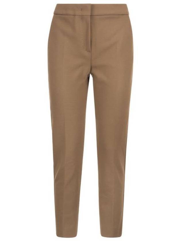 Pegno Straight Pants Beige - MAX MARA - BALAAN 1