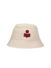 Haley Embroidered Logo Bucket Hat Ecru - ISABEL MARANT - BALAAN 2