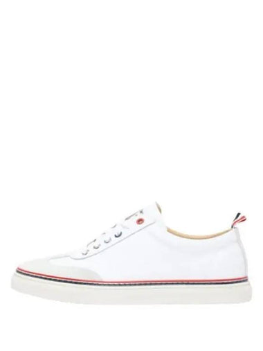 RWB trim suede detail sneakers - THOM BROWNE - BALAAN 1