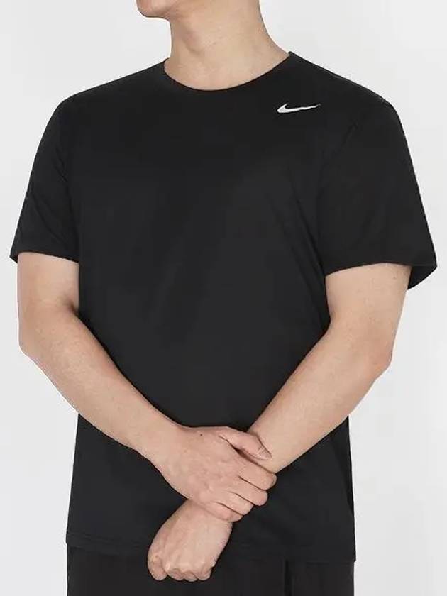 Legend 2.0 Short Sleeve T-Shirt Black - NIKE - BALAAN 2