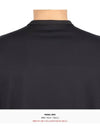 Men's Rash Guard Crew Neck Slim Fit Short Sleeve T-Shirt Black - JIL SANDER - BALAAN 8