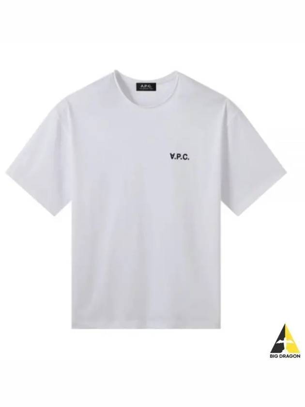 Karol Small Felt Logo Short Sleeve T-Shirt White - A.P.C. - BALAAN 2