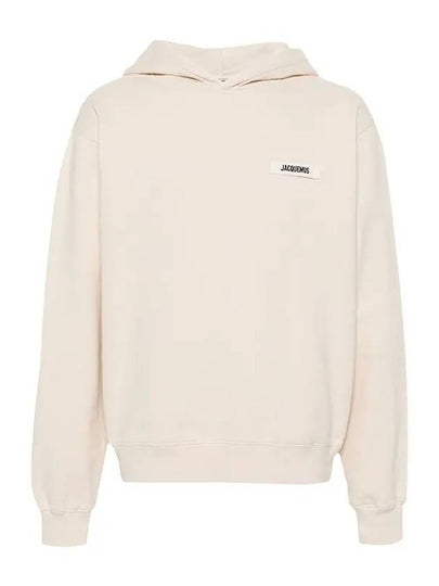 Le Gros Grain Hoodie Beige - JACQUEMUS - BALAAN 2