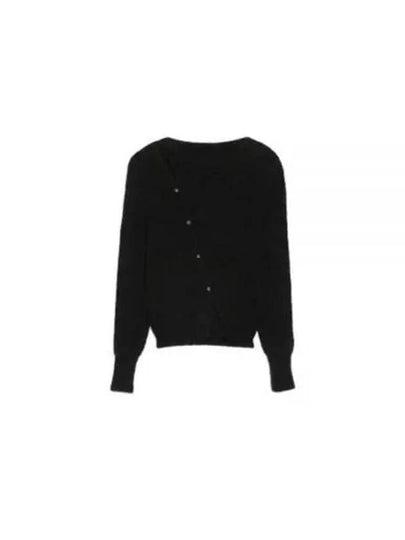 La Maille Pau Asymmetric Cardigan Black - JACQUEMUS - BALAAN 2