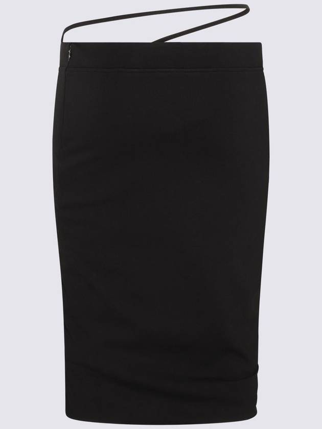 Gauge81 Black Viscose Dayton Pencil Skirt - GAUGE81 - BALAAN 2