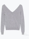 Knitwear 808068YALL2 1403 GRAY CHIINE - SAINT LAURENT - BALAAN 2