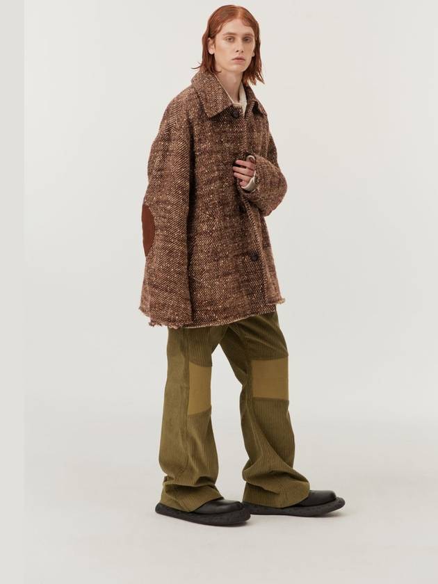 Cigar Wool Half Coat Brown MM221CT002BRN - MONTSENU - BALAAN 5