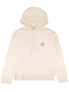 Bold Fox Head Patch Oversize Hoodie Beige - MAISON KITSUNE - BALAAN 3