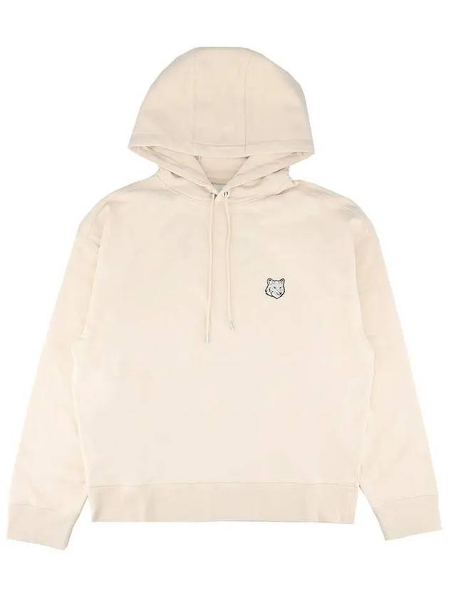 Bold Fox Head Patch Oversize Hoodie Beige - MAISON KITSUNE - BALAAN 3