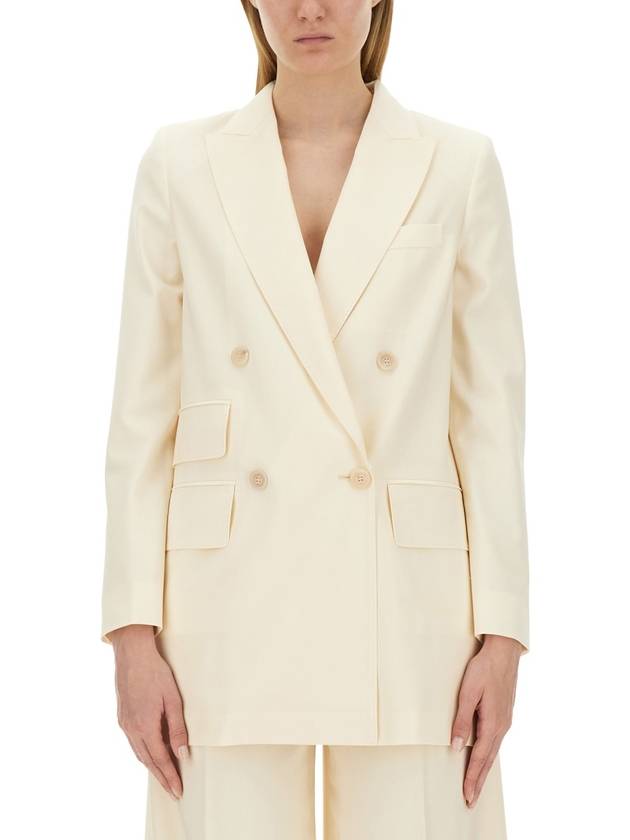 Elegia double breasted jacket vanilla - MAX MARA - BALAAN 2