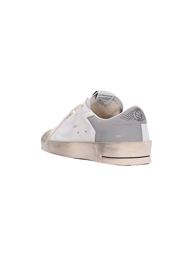 Stardan Leather Low Top Sneakers White - GOLDEN GOOSE - BALAAN 4