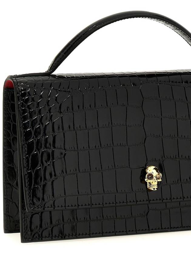 Women's Medium Skull Shoulder Bag Black - ALEXANDER MCQUEEN - BALAAN 5