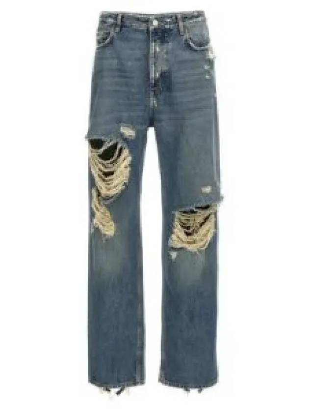 Distressed straight jeans 745151THW25 - BALENCIAGA - BALAAN 2